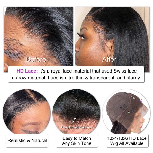 Hd lace wig detailed 930