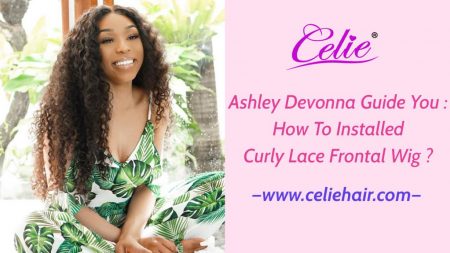 How to put on a full lace front wig
