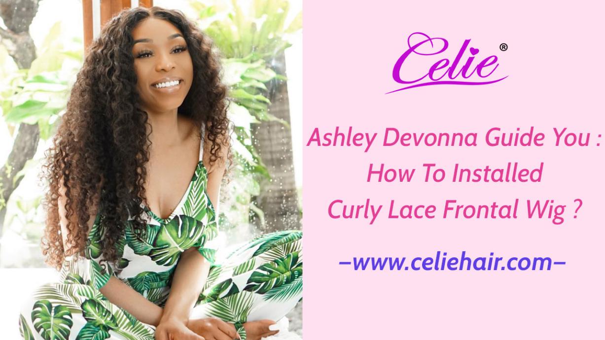 curly lace frontal wig