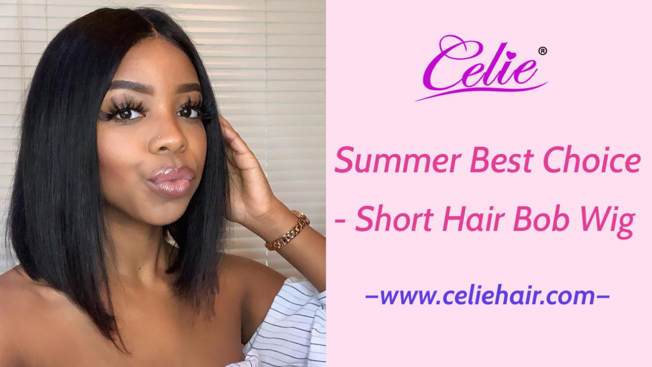 human hair bob wig