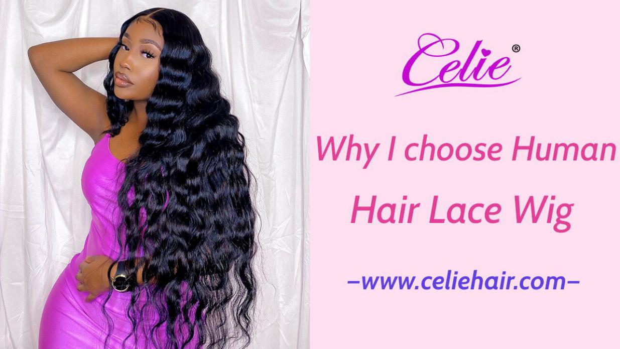 human hair lace wig