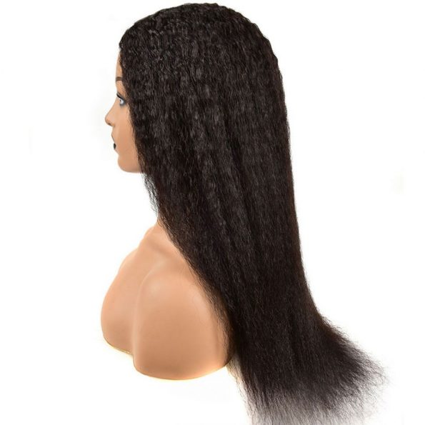 Kinky Straight Hair U Part Wig (3)