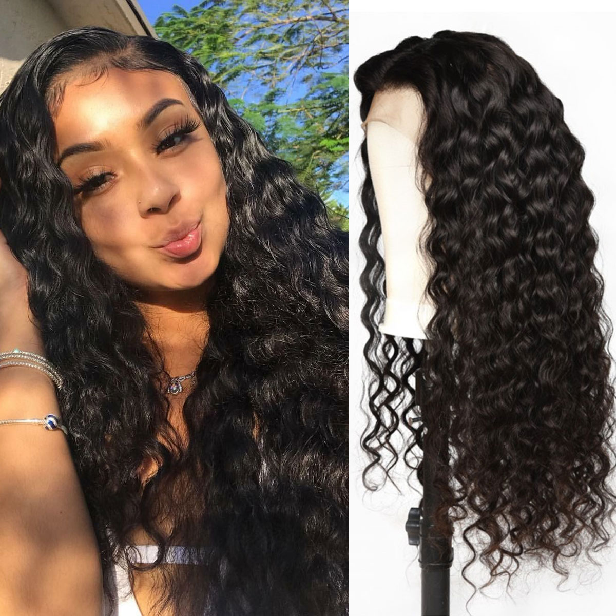 Loose Deep Wave Full Lace Wigs