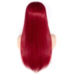 red hair straight lace front wig (1)