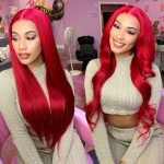 red hair straight lace front wig (1)