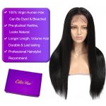 360 straight lace frontal wig