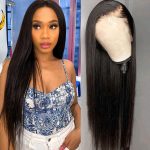 360 straight lace frontal wig
