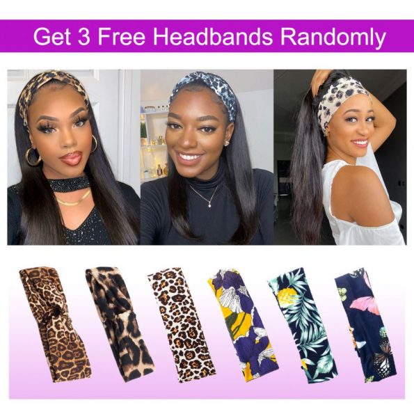 Straight Hair Headband Wig (5)