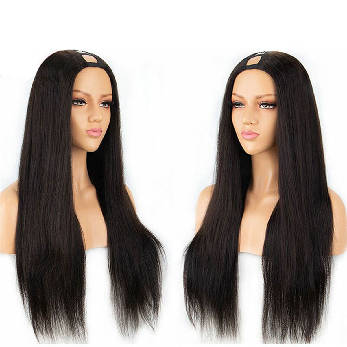 Straight Hair U Part Wig
