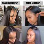 u part straight wig