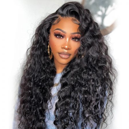 Upgrade 6x5 pre cut lace wig loose deep wave wig (1)