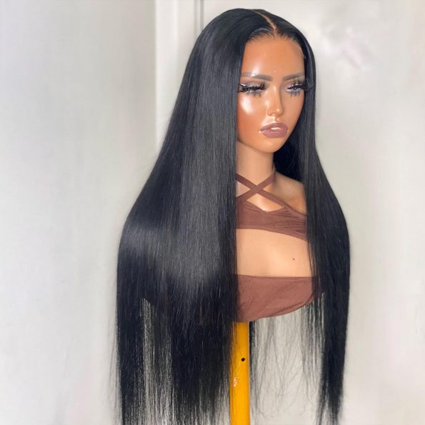 ariy cap wig straight wear go glueless wig (2)
