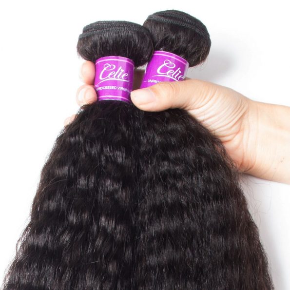 celie Hair Kinky Straight Bundles