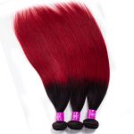 celie hair 1b red ombre straight hair