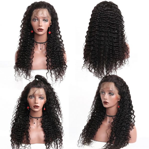 celie hair deep curly wave 360 lace wigs