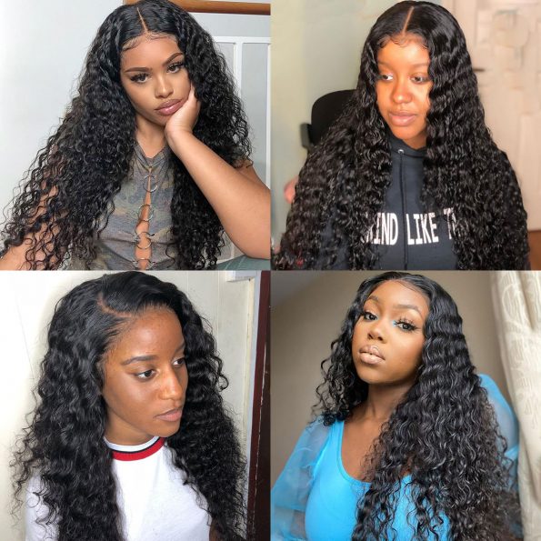 celie hair deep curly wave 360 lace wigs