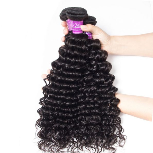 celie hair deep wave bundles