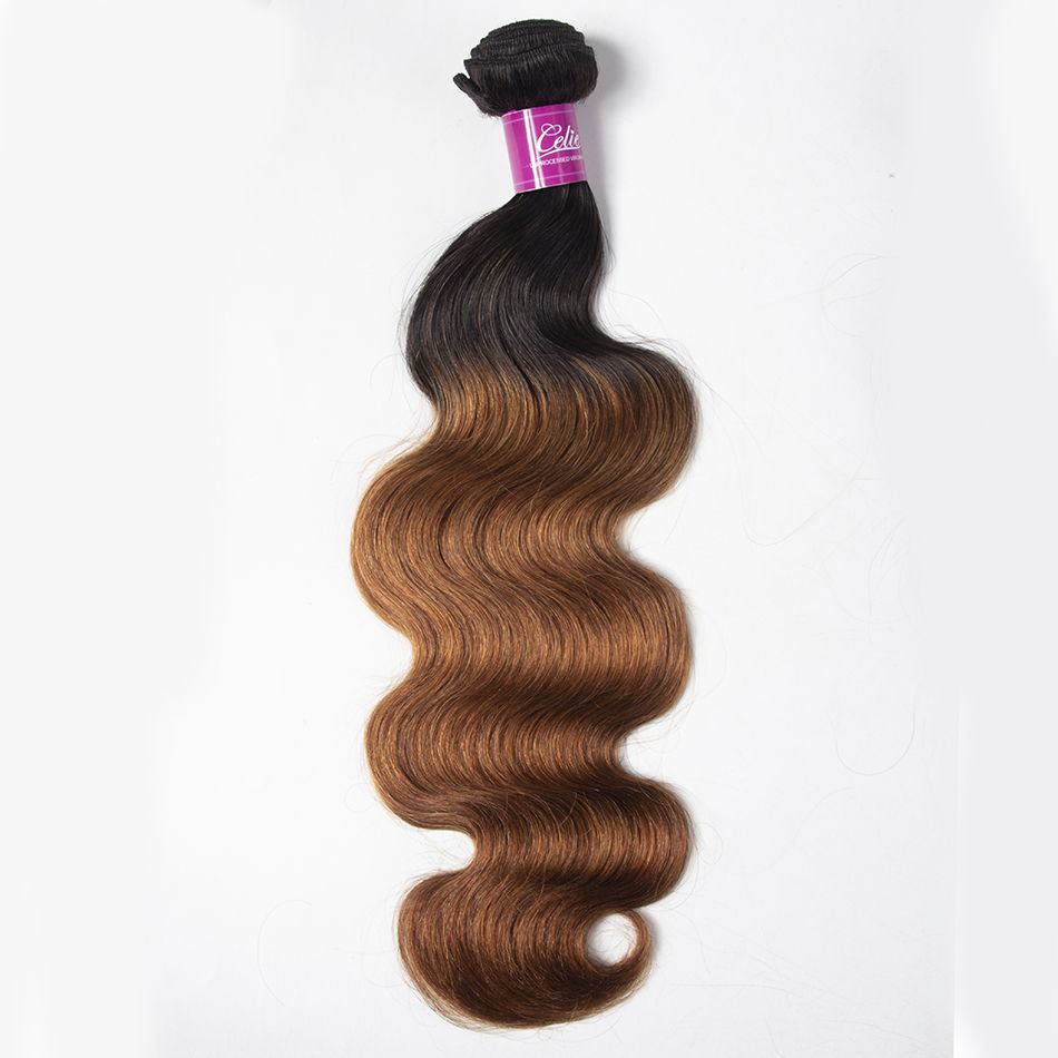 1B/30 Body Wave 3 Bundles With Closure