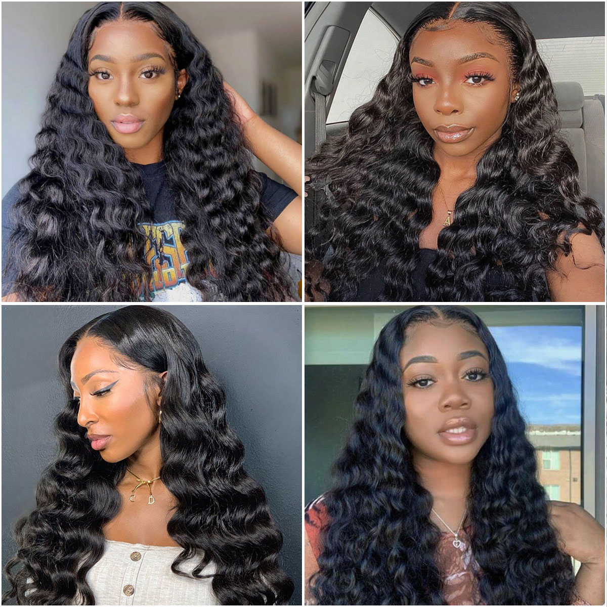 Loose Deep Wave 5x5 Wigs