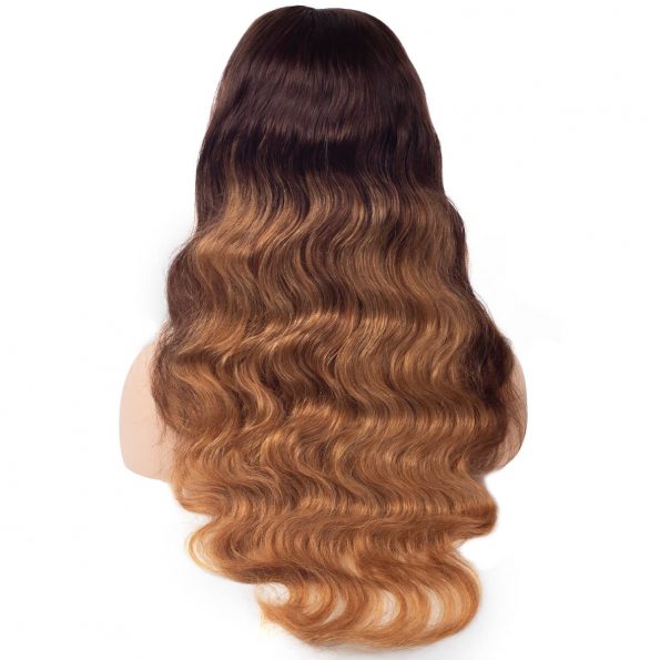 ccolored body wave wig