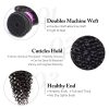 Curly Hair 3 Bundles With Closure