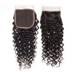 Curly Hair 3 Bundles With Closure