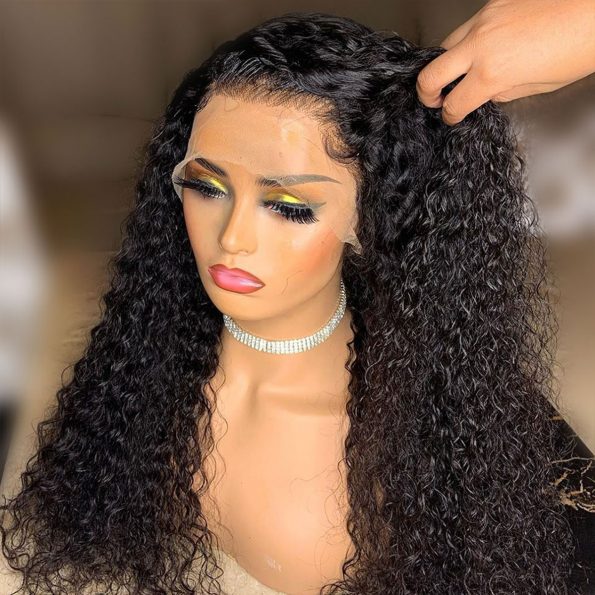 curly hair 360 lace wigs