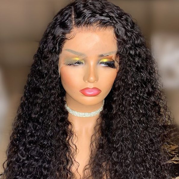 curly hair 360 lace wigs