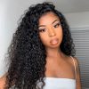 curly human hair wig
