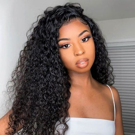 curly human hair wig