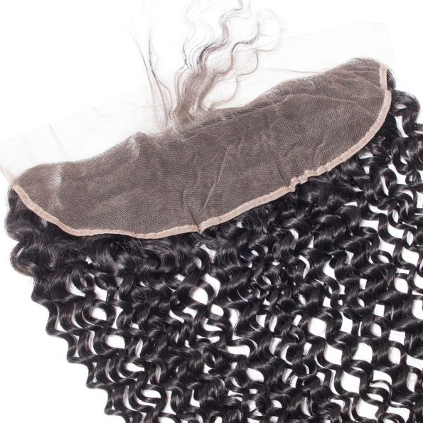 Curly Hair 4 Bundles With Frontal