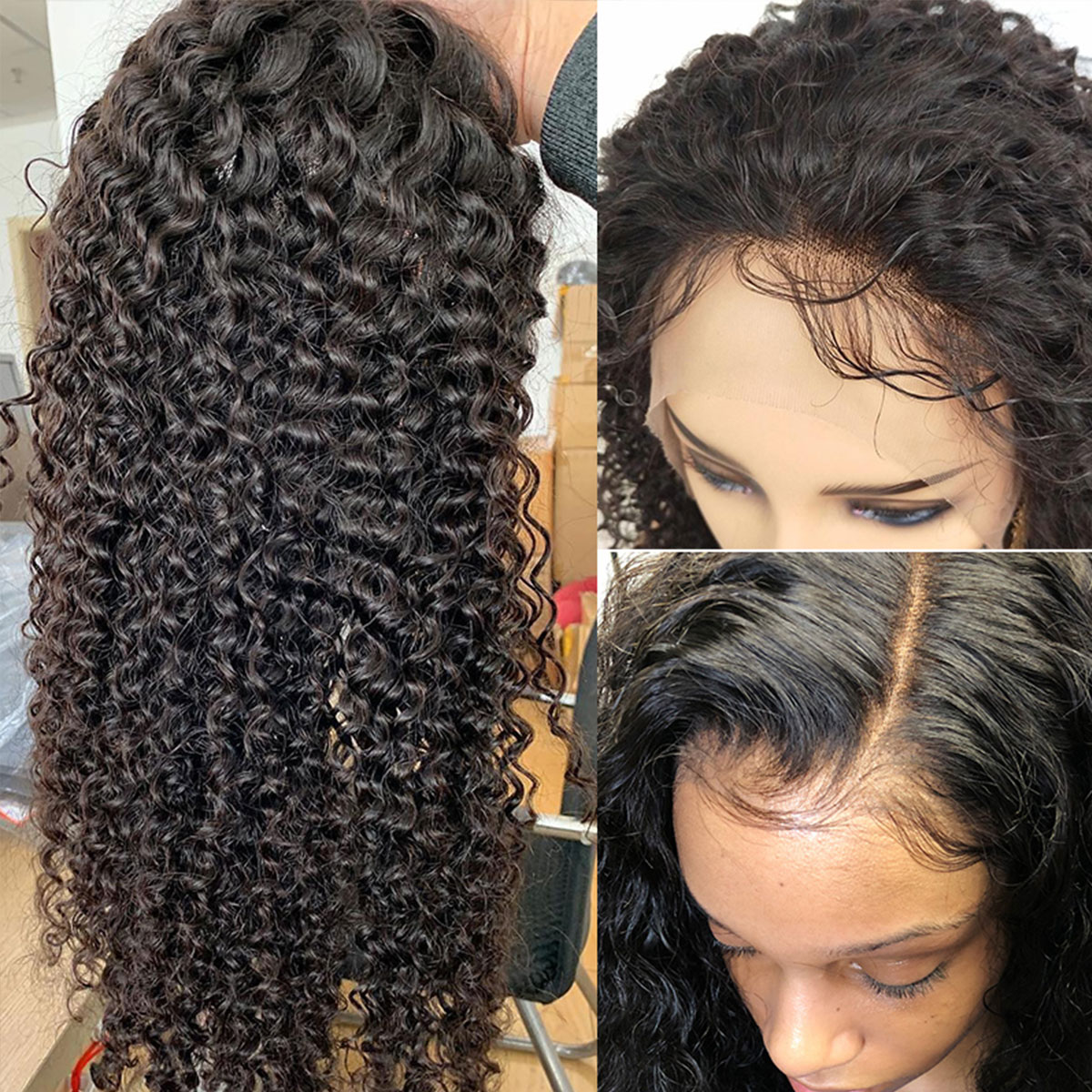 Curly Hair 13x4 Lace Wig