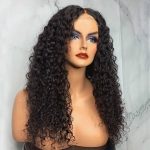 5×5 curly lace closure wig (1)