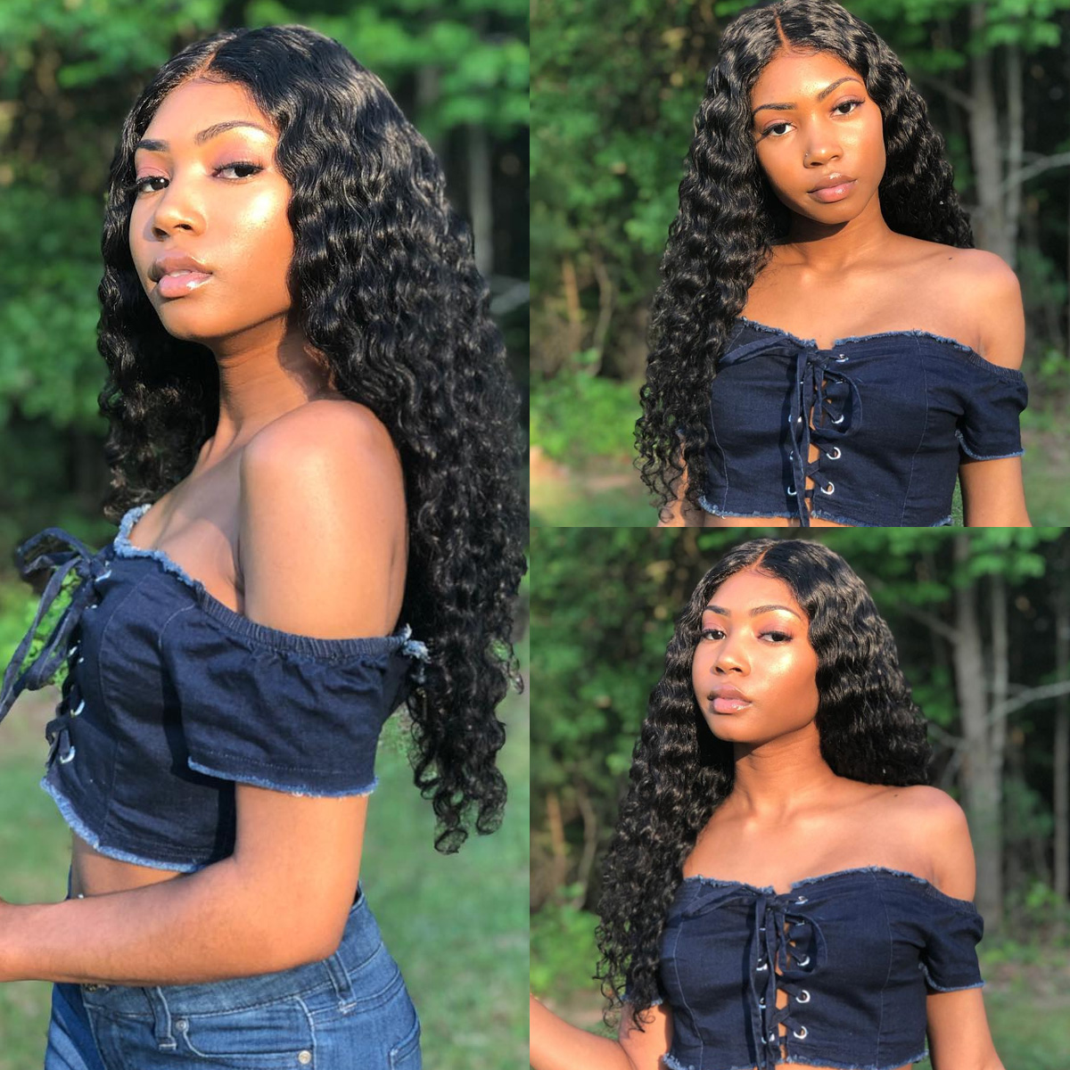 Deep Wave HD 13x4 Lace Front Wig