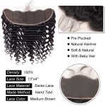 Deep Wave 13×4 Lace Frontal