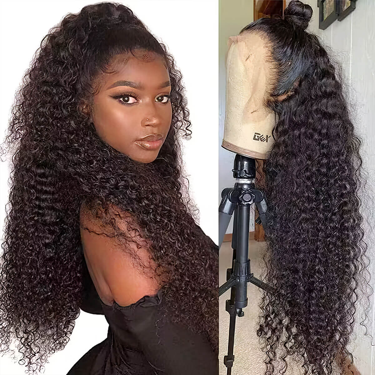 deep wave 360 lace frontal wig
