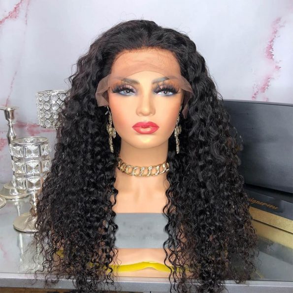 deep wave lace front wig730