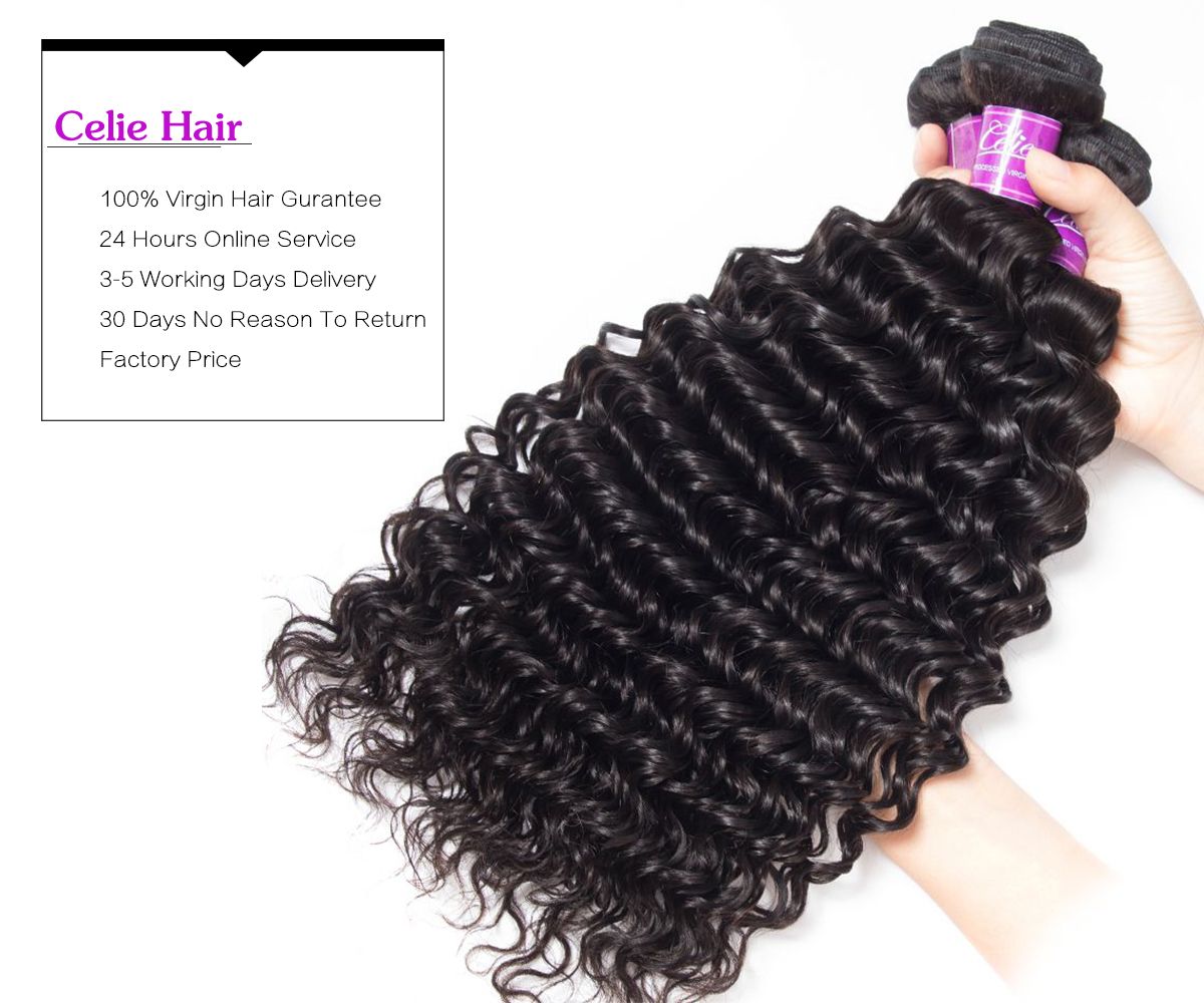 Deep Wave 4 Bundles With Closure