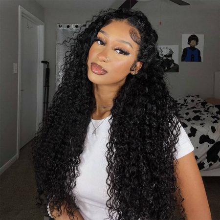 flash deal deep wave hd lace wig (2)