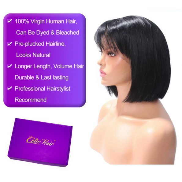 full lace straight bob wig with bangs (6)