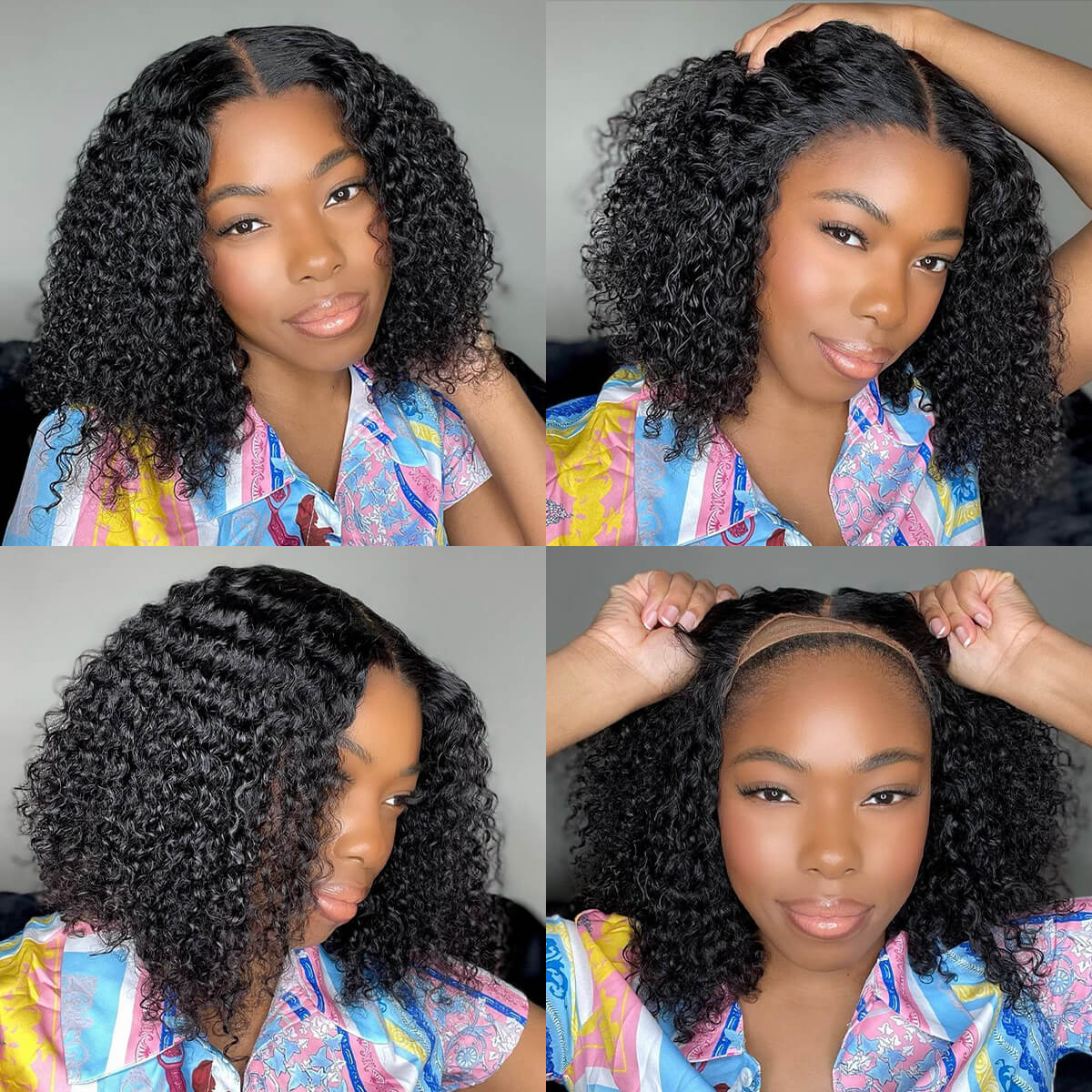 glueless curly bob wig (3)