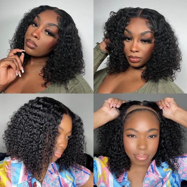 glueless hd lace curly bob wig (2)