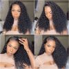 HD curly lace front wig