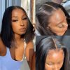hd lace frontal bob wig (3)