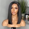 straight glueless bob wig