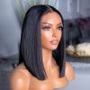 straight glueless bob wig