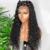 5×5 6×6 water wave lace front wig