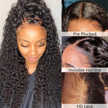 Deep Wave HD 13x4 Lace Front Wig