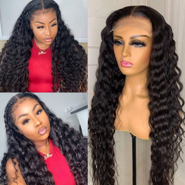Loose Deep Wave HD Lace Front Wigs