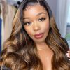 body wave highlight wig